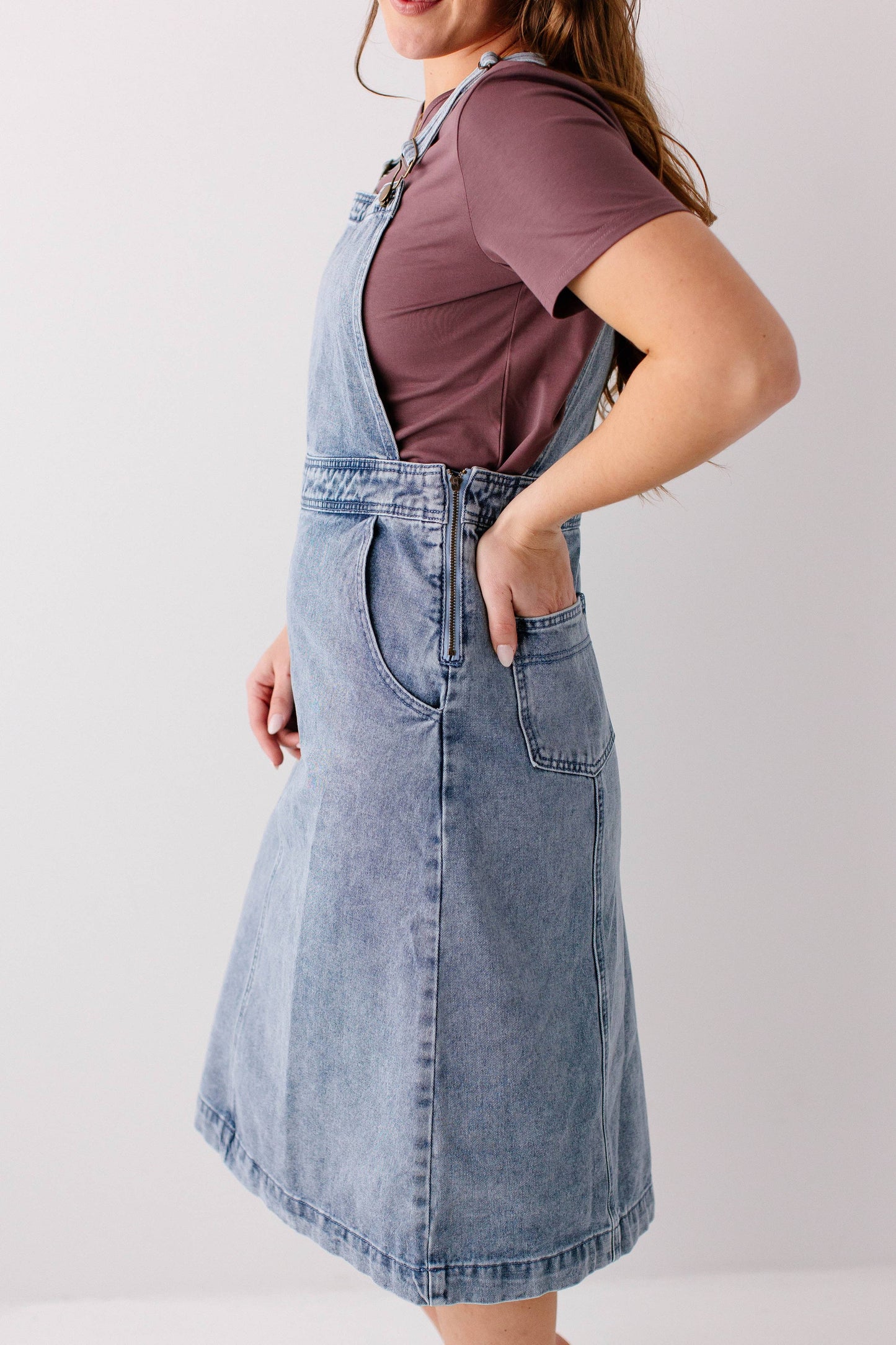 Bailey Denim Overall Dress