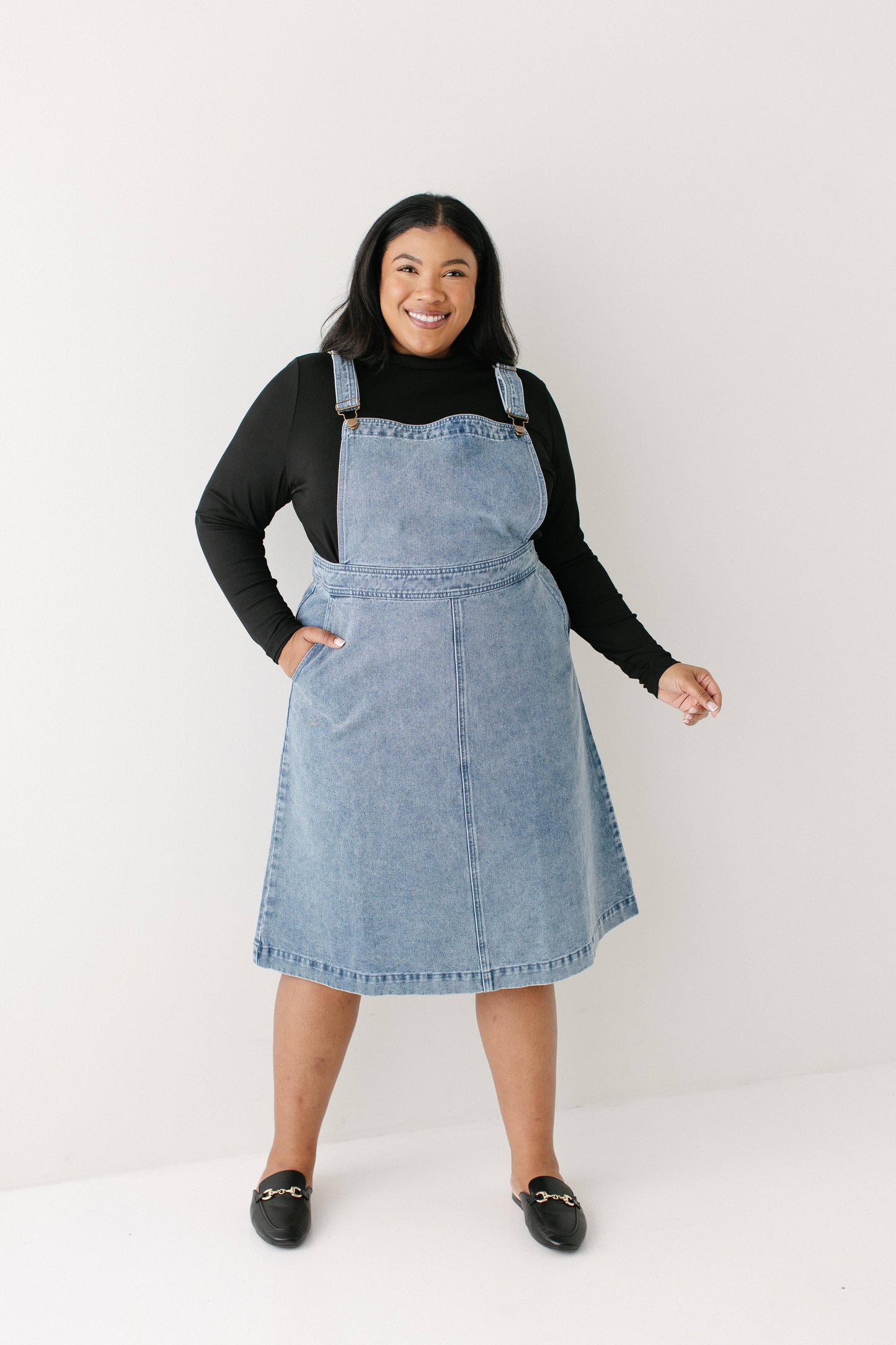 Bailey Denim Overall Dress