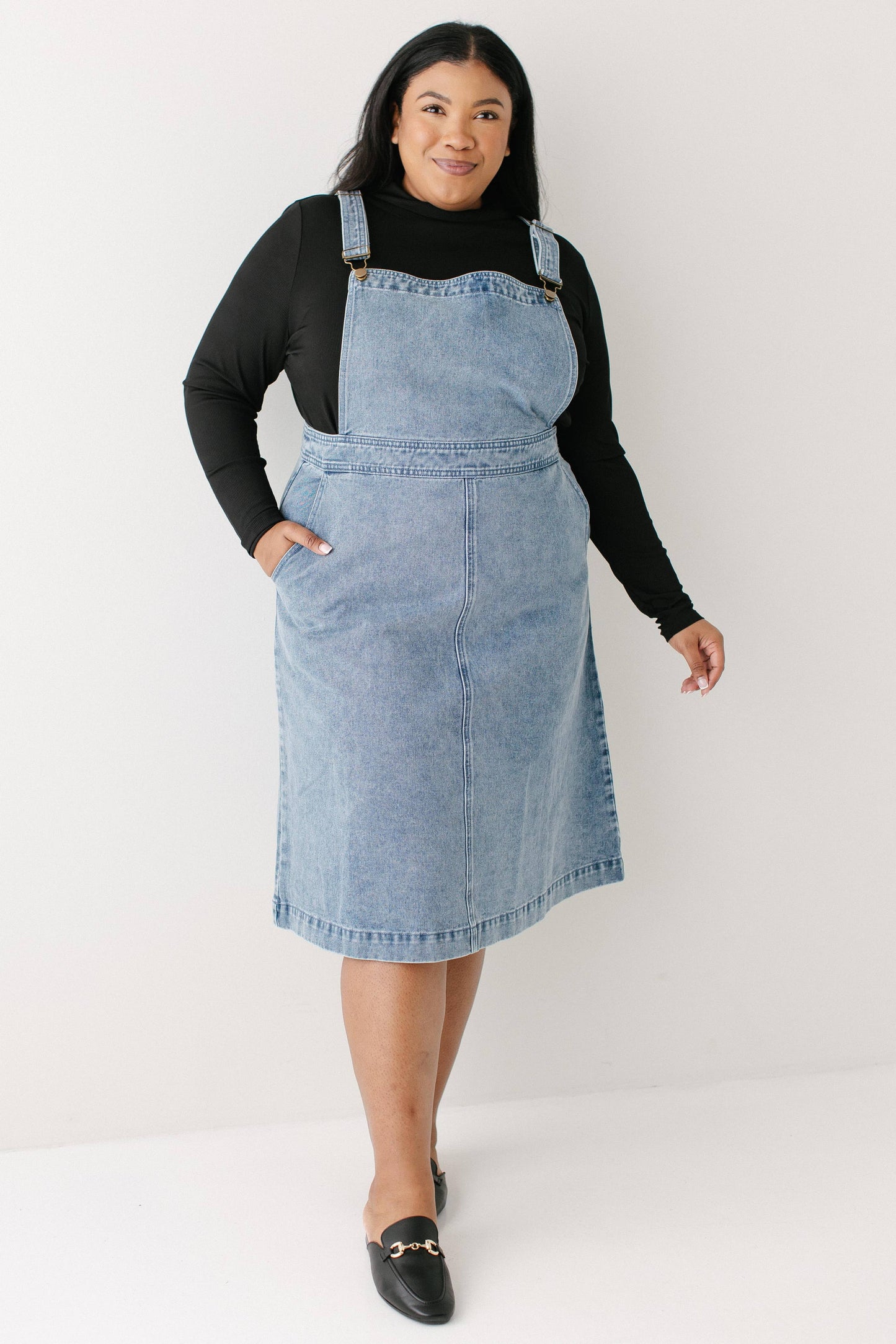 Bailey Denim Overall Dress