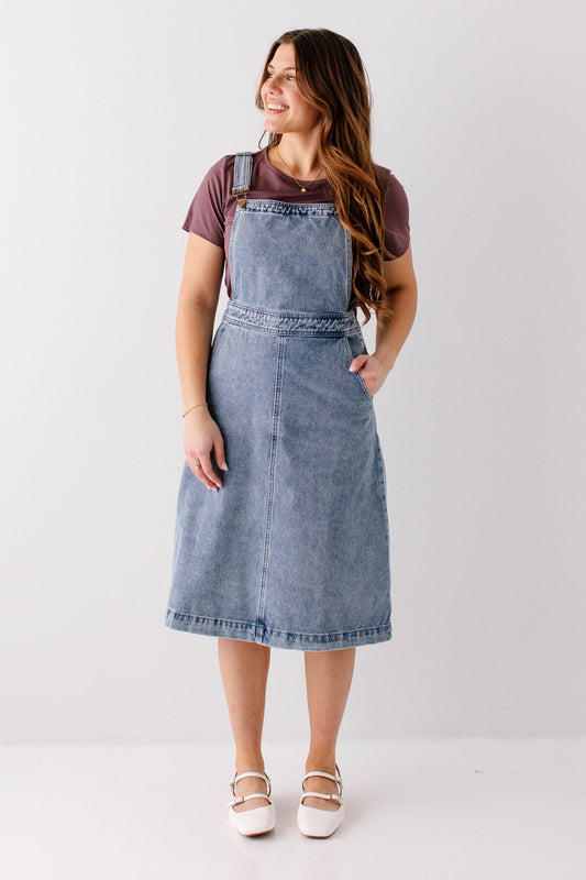 Bailey Denim Overall Dress
