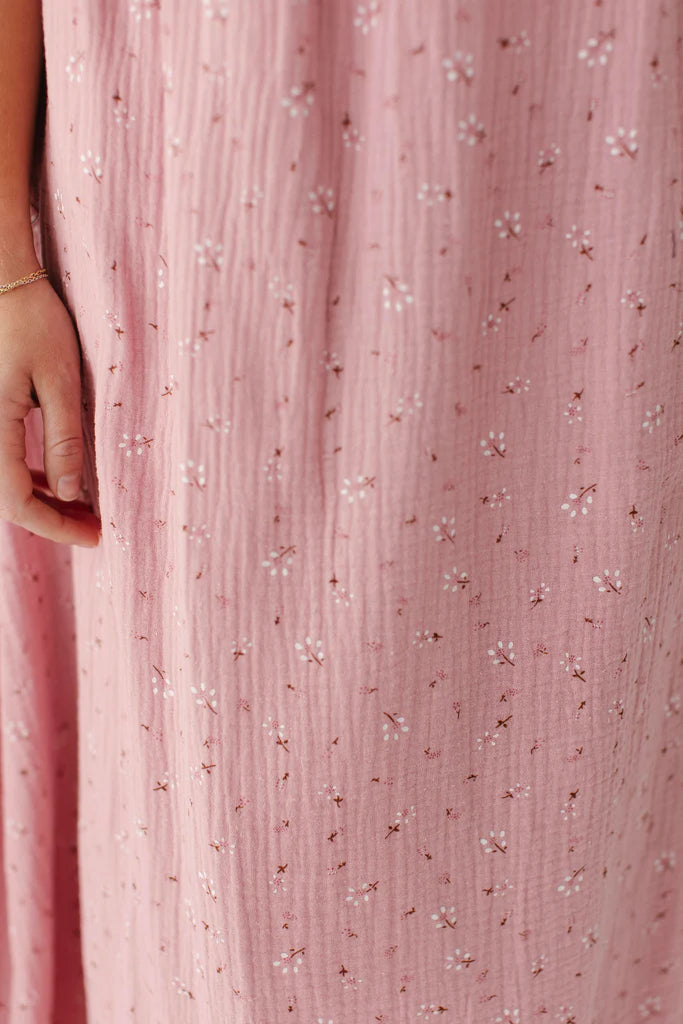Cheryl Ditsy Floral Gauze Dress