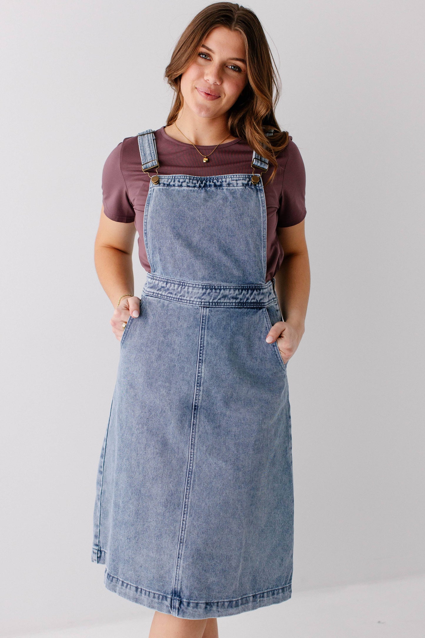 Bailey Denim Overall Dress