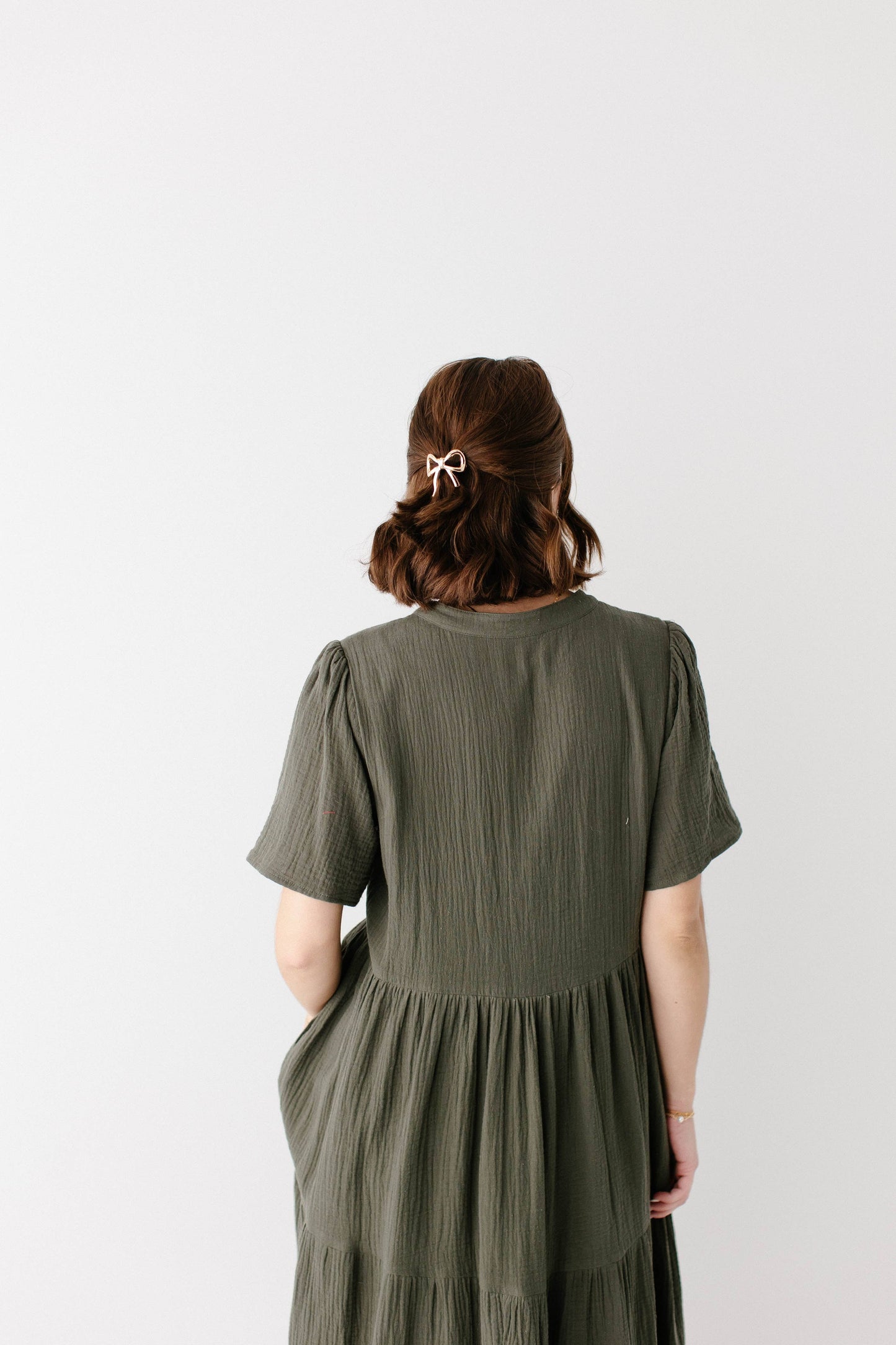 Bekah Cotton Gauze Tiered Maxi Dress
