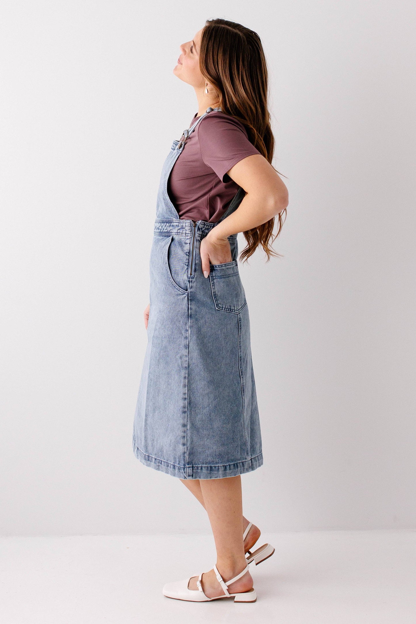 Bailey Denim Overall Dress