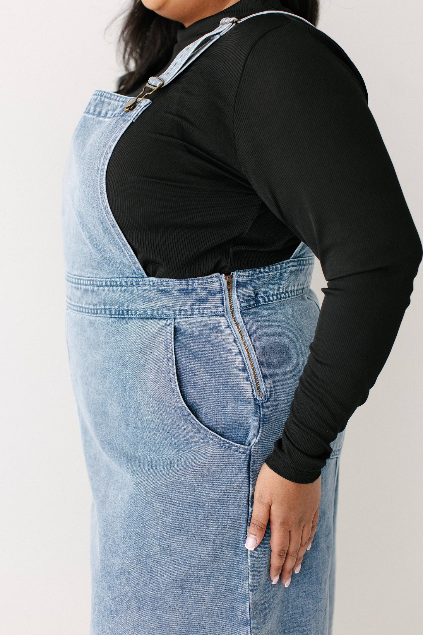 Bailey Denim Overall Dress
