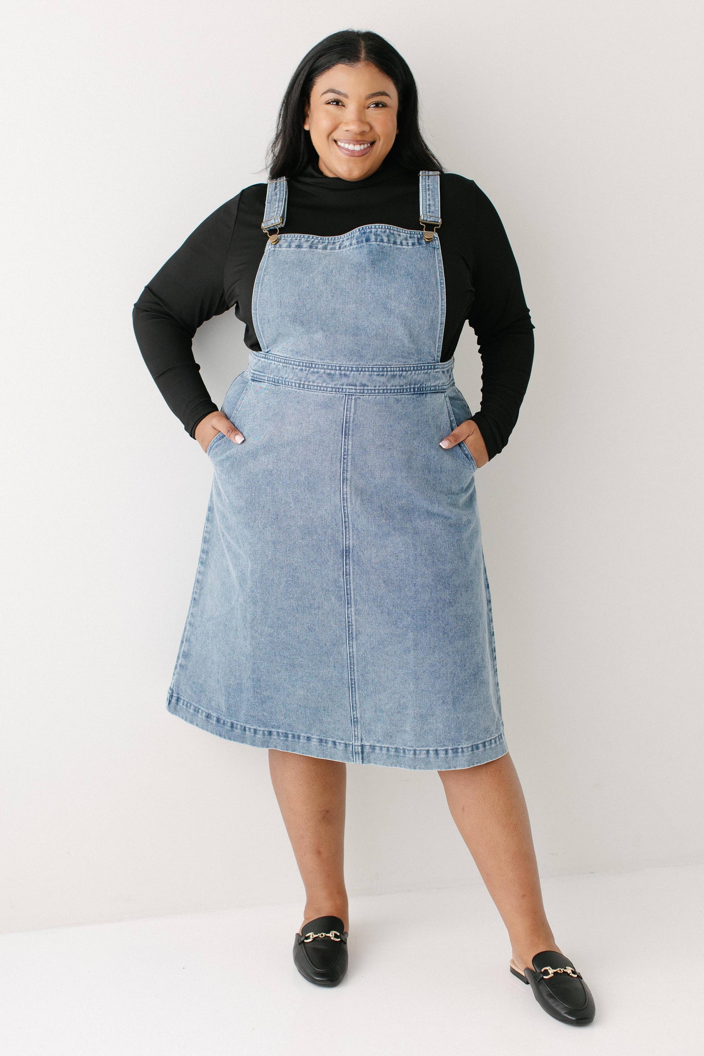 Bailey Denim Overall Dress